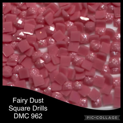 WYZDP 100% Fairy Dust Diamond Painting Landscape Square Diamond embroidery Flower Wall Art Stitch Diamond Art Full Crystal Decor