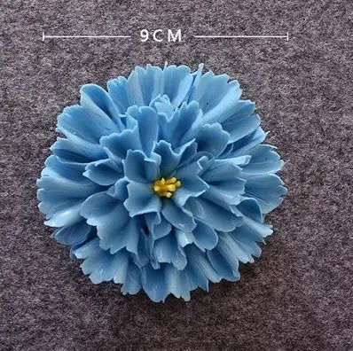1pcs Home Decoration Living culture ceramic flower 3D wall decoration handicraft living room bedroom wall TV hanging behind wall