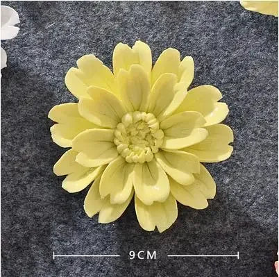 1pcs Home Decoration Living culture ceramic flower 3D wall decoration handicraft living room bedroom wall TV hanging behind wall