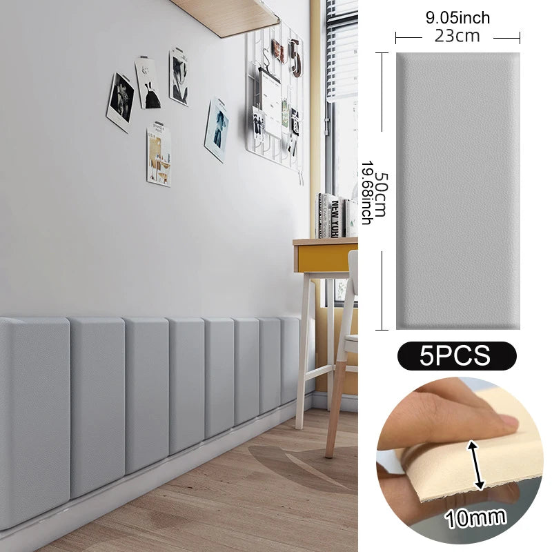 Wall Panel Safe Anti-Collision Wall Pad Self Adhesive