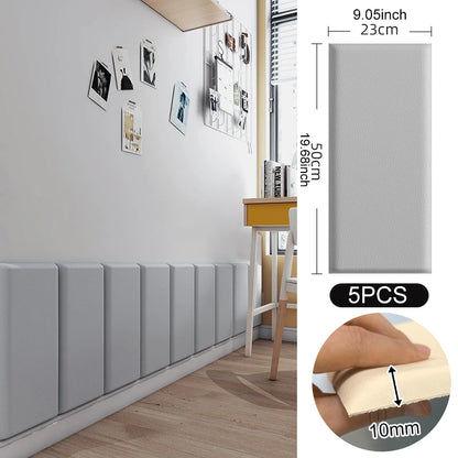 Wall Panel Safe Anti-Collision Wall Pad Self Adhesive
