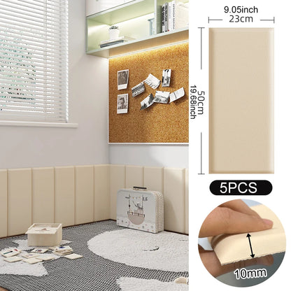 Wall Panel Safe Anti-Collision Wall Pad Self Adhesive