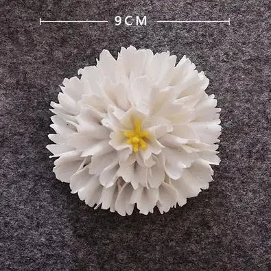 1pcs Home Decoration Living culture ceramic flower 3D wall decoration handicraft living room bedroom wall TV hanging behind wall